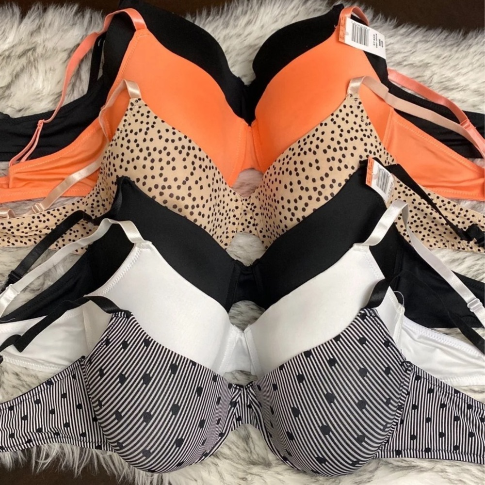 NWT 6 BODY NATURALS Bra Bundle